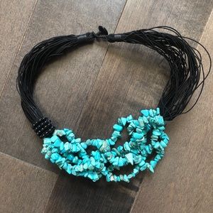 Turquoise Beaded Necklace